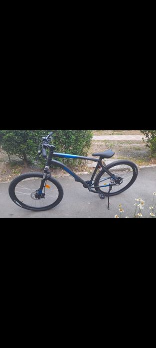 Vând bicicleta,rockrider st 120,suspensie fata,lichid in roti