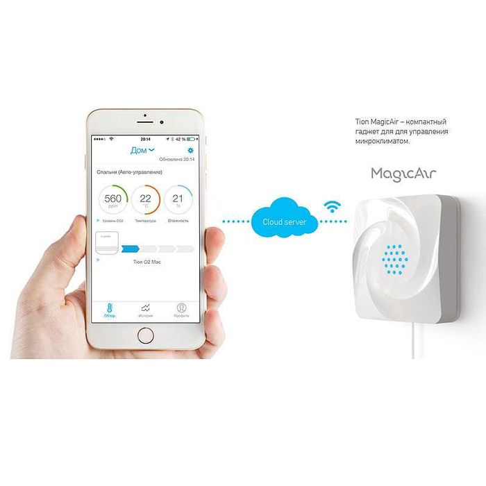 Базовая станция Tion MagicAir (BS310) для создания умного микроклимата