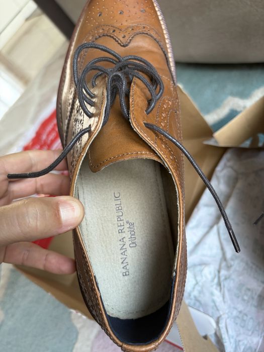 Чисто нови елегантни мъжки обувки оксфорд oxford shoes new