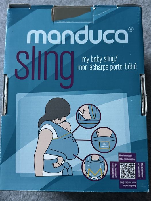 Manduca слинг цвят мента