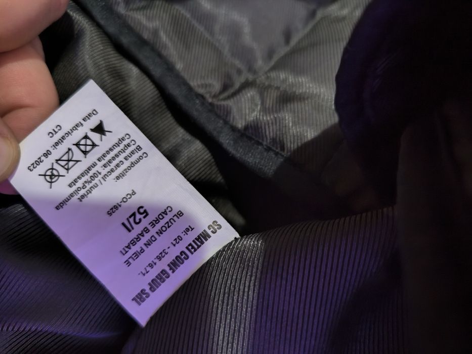 Vand geaca de piele pilot