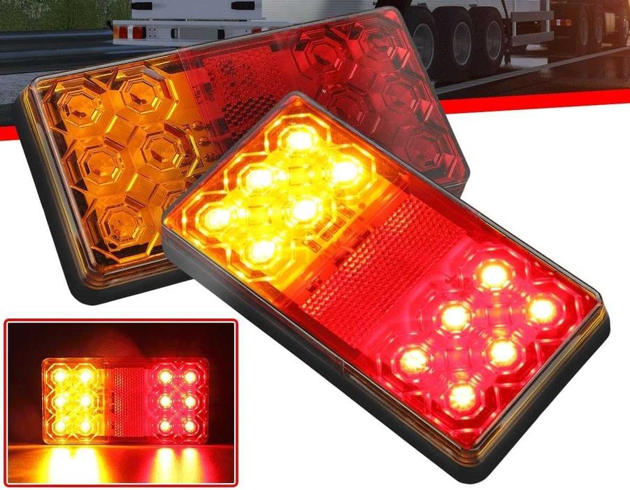 Комплект LED стопове за Ремарке и Каравана 12V 150/80/22