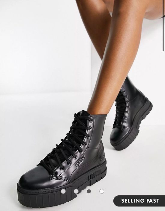 Маратонки от естествена кожа Puma X Dua Lipa/Дуа Липа