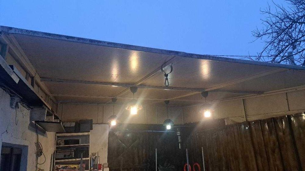 Terasa copertina poliplan 37 metri patrati din rectangulara de 6/4 cm