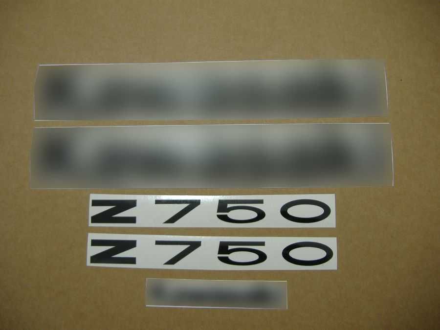 Стикери Kawasaki Z750 2004г-2012г лепенки комплект кавазаки z 750 750s