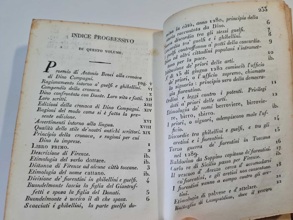 Cronaca Fiorentina di Messer Dino Compagni dal 1280 al 1312 (1830)