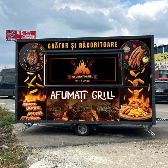 rulota fast -food de inchiriat