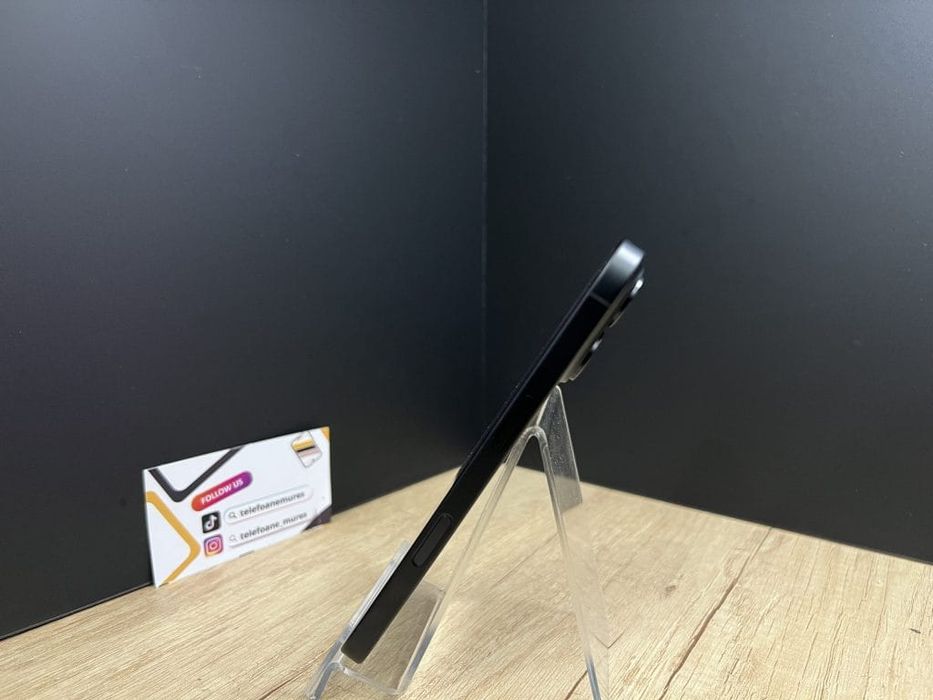 Iphone 16 128Gb Black Nou-Nefolosit 3 ani garanție, Telefoane Mures