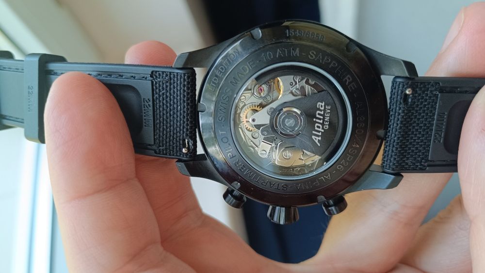 Ceas automatic Alpina chronograf că nou