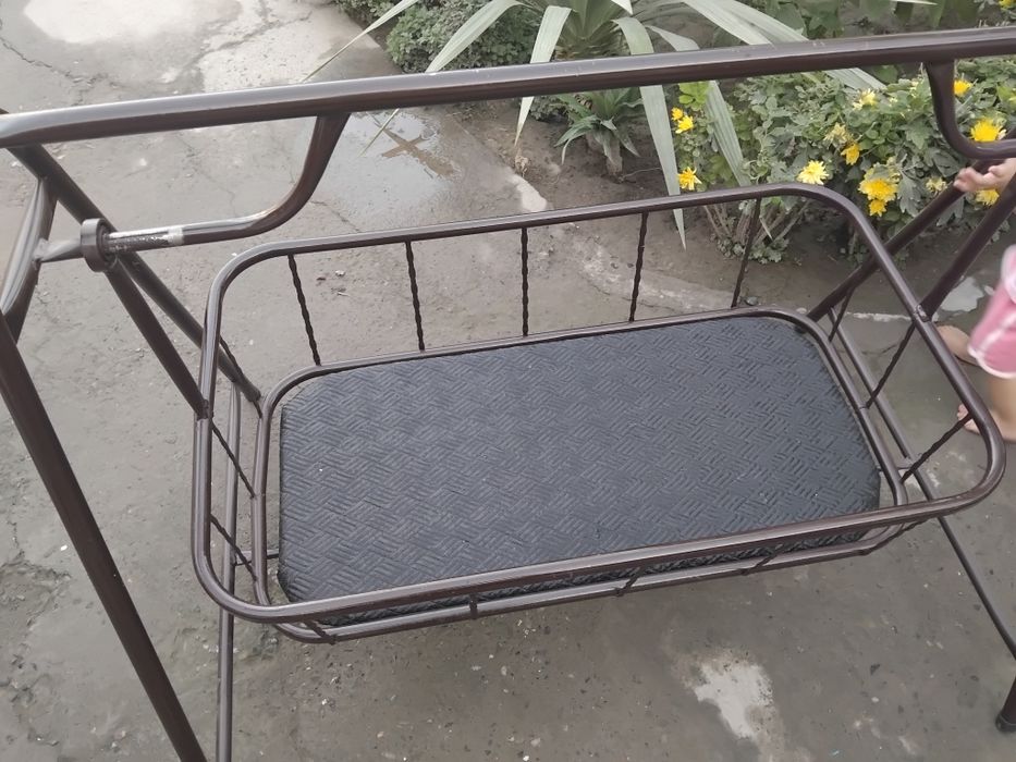 Металлические детские качели