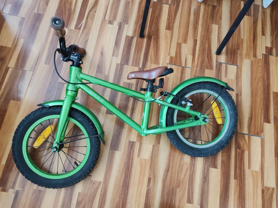 Беговел SHULZ Hubble 14, зеленый, YS-7916