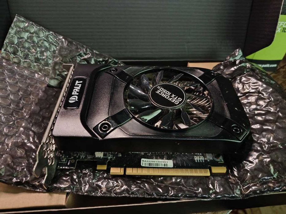 Palit GeForce GTX 1050 Ti StormX 4GB GDDR5 (B/U) Sotiladi!