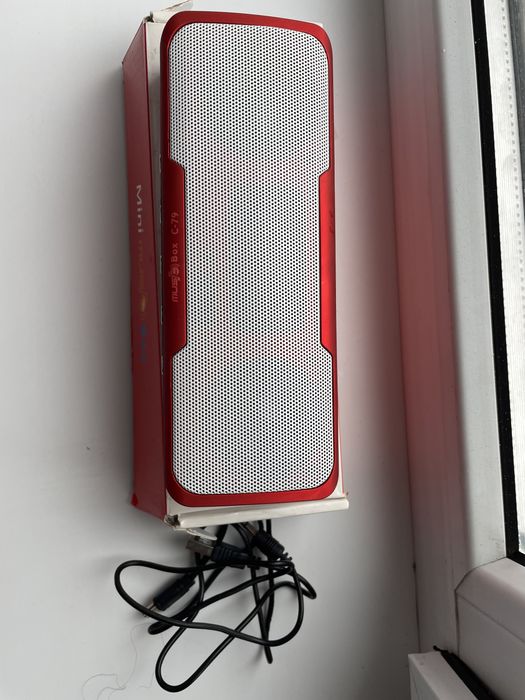 Мини музыкальная колонка плюс пауэрбенд.