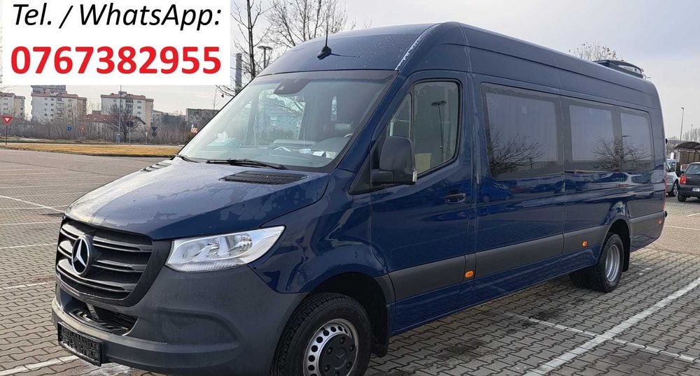 Microbuz Mercedes - Benz Sprinter 516 2.2CDi, an 2020, Euro 6, AC, 20+1 locuri
