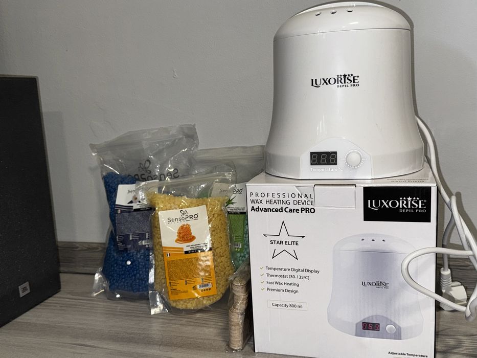 Aparat de epilat cu ceara