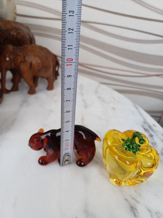 3 figurine stica murano