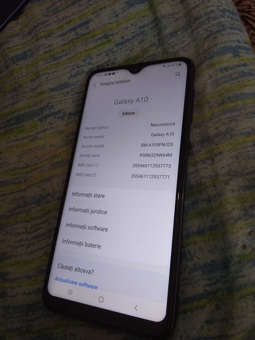 Samsung A10 funcțional