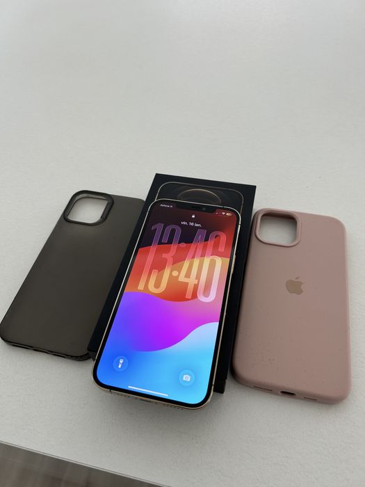 Iphone 12 Pro Max/256 Gb/Gold/Neverlocked/5G/Stare Perfectă