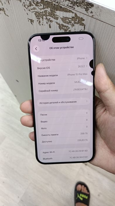 Iphone 15 pro max 256гб,86% акб