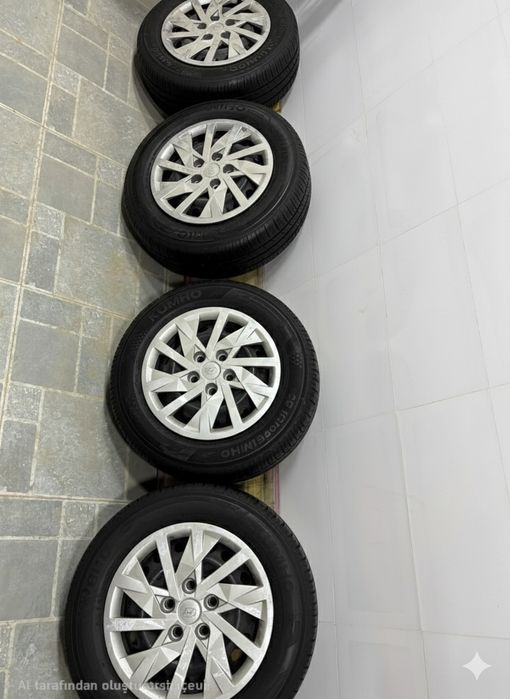 Hyundai Original Balon + Diska + Kolpak  195/65R15 91H Es31 
​Tavsi