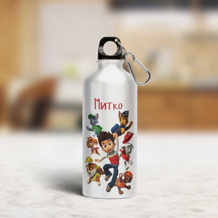 Персонализирана детска бутилка за вода