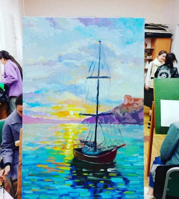 Ajoyib dengiz kartinasi