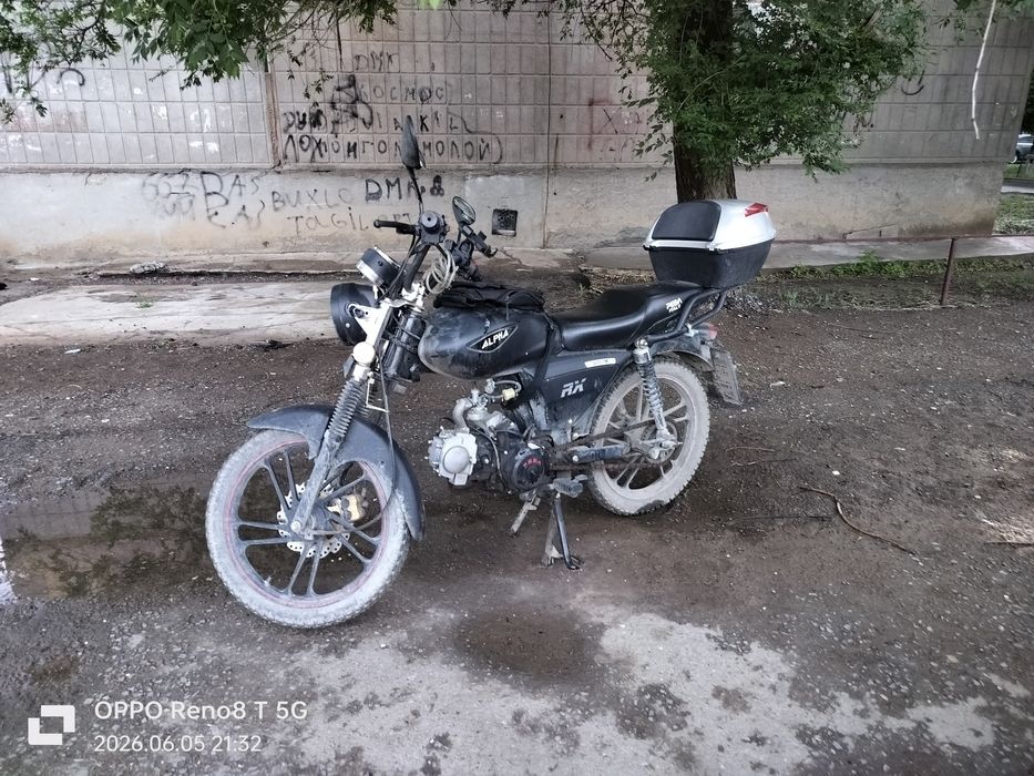 Мопед alpha сатылады бу.
