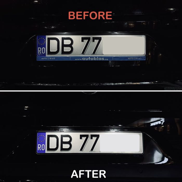 Suporti Auto Magnetici Slim Numere Inmatriculare