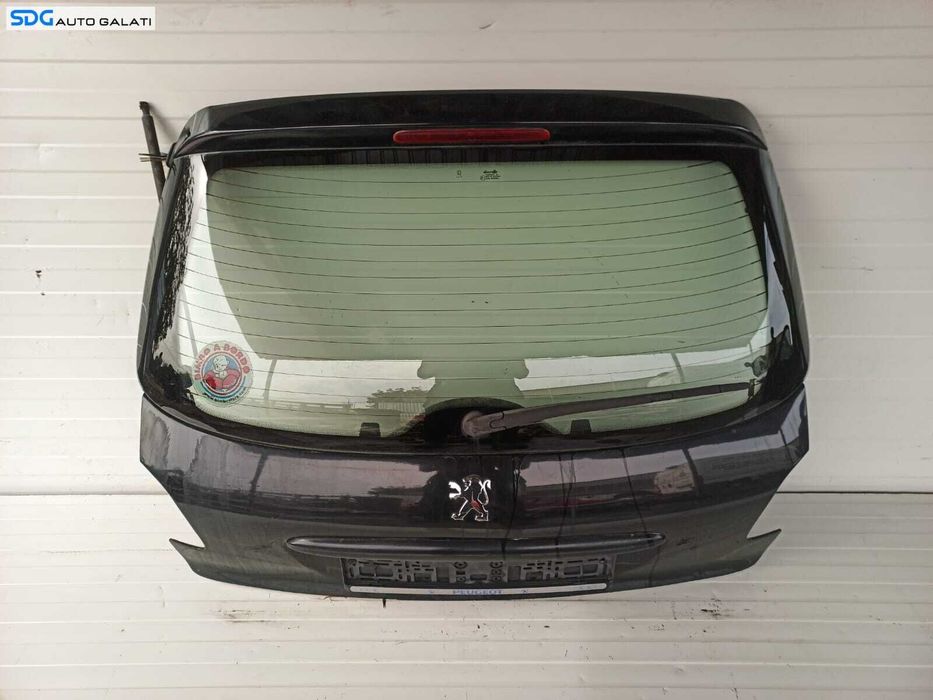 Haion Hayon Portbagaj Dezechipat cu Luneta Geam Sticla Peugeot 206 + PLUS 2009 - 2012 [L1671]