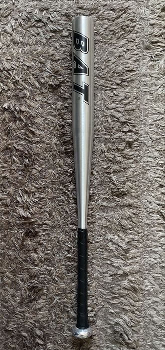 Bata de baseball din aluminiu argintiu x9