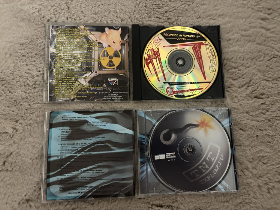 vand lot de 5 cd-uri noi