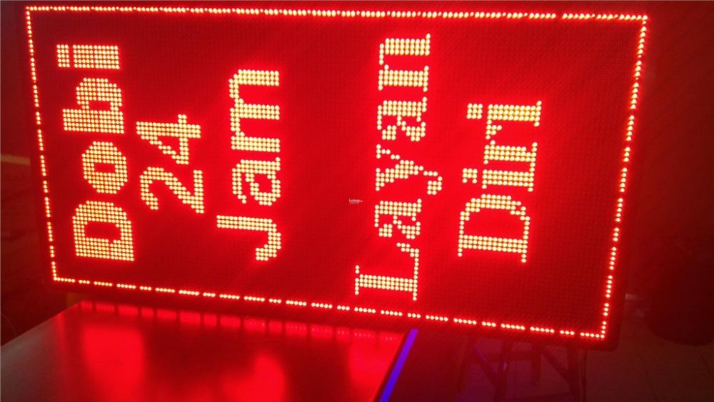 Led табели светещо информационно табло. Лед Табла за реклама екран