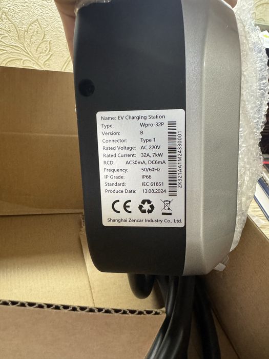 Зарядная станция для Американских и Корейских (Type1) электромобилей