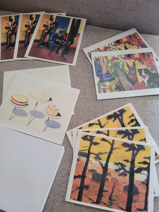 Комплект от 10 картички и пликове от Колекцията на MOMA