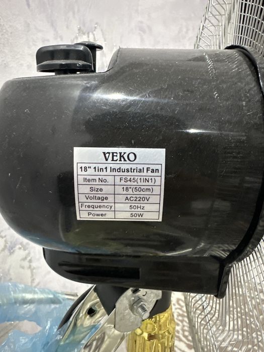 Ventilyator (bir hafta işlatilgan)