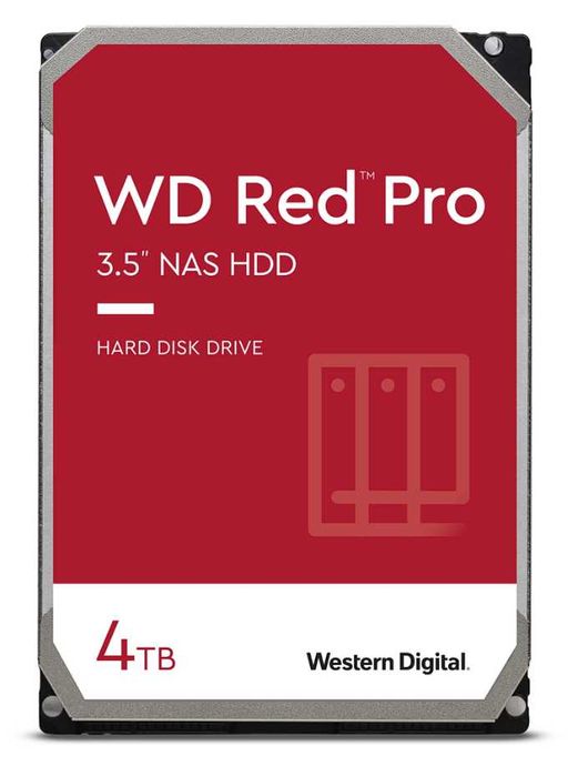HDD WD Red Pro 4TB, 7200rpm, 256MB cache, SATA III. garantie