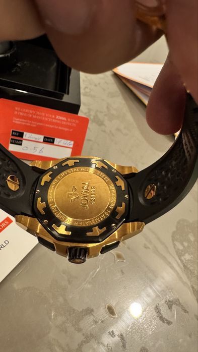 Jovial swiss watch