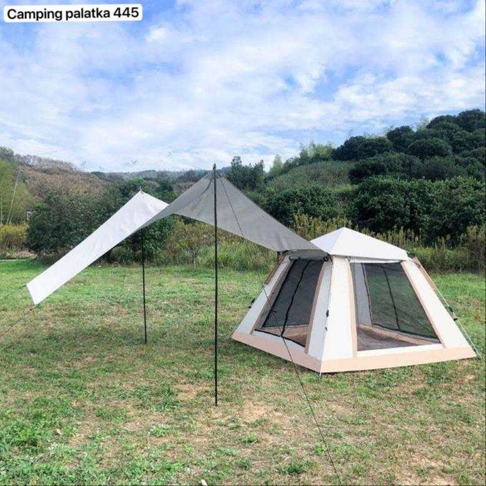 Палатка 4-мест 240x240x185 см 330x270x210 см 2 слой Доставка бесплатно