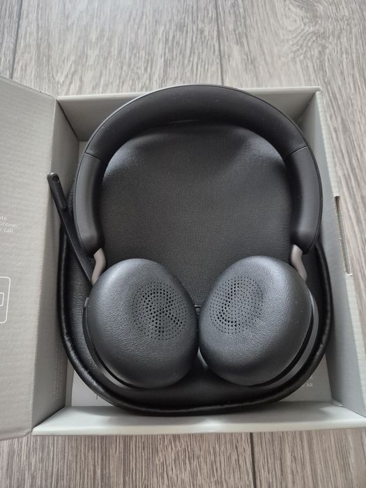 Casti wireless cu microfon Jabra Evolve2 65 MS, NOI