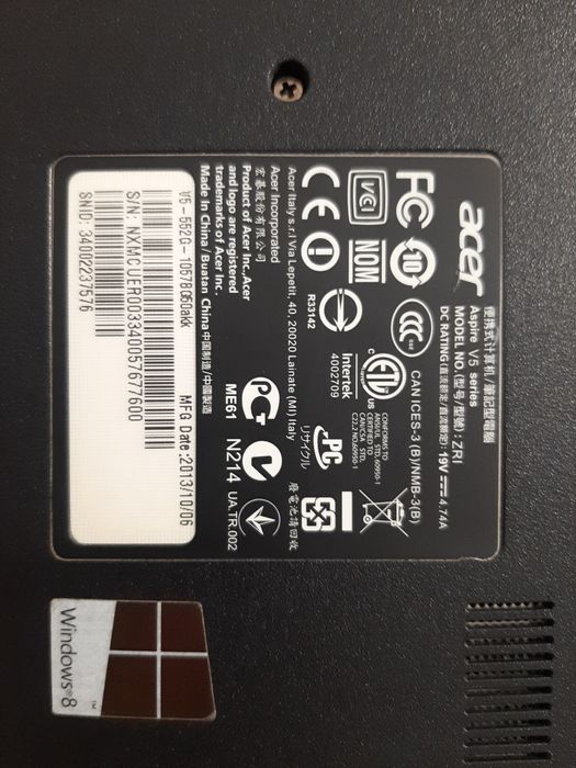 Ноутбук Acer Aspire V5