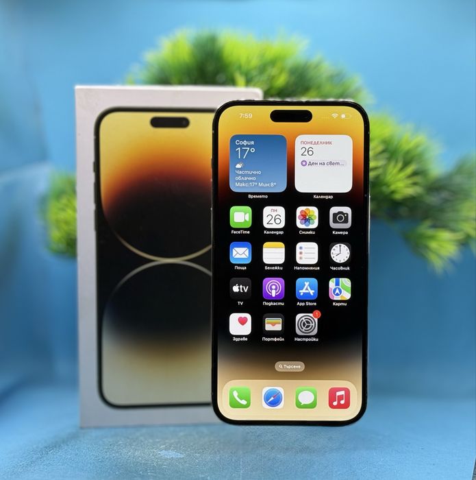 Apple iPhone 14 Pro Max, 128GB, 6GB RAM, 5G, Gold