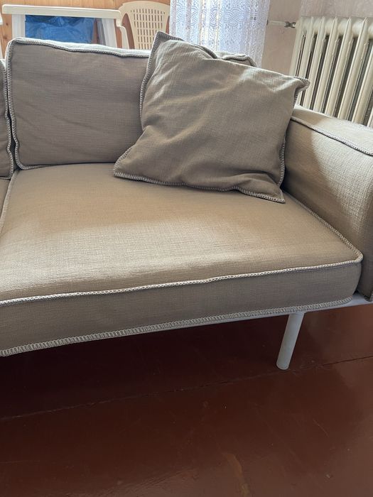 Диван ИКЕА натуральная мешковина