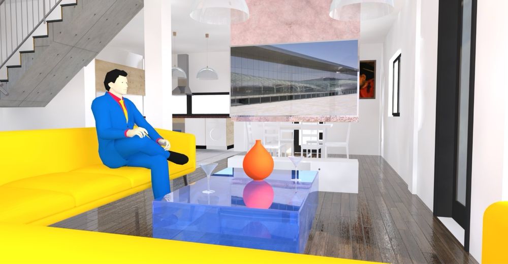 Vila proiect mediteranean 3 camere 2 bai 840 mp curte