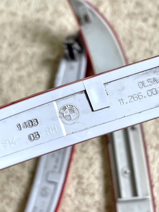 Задние катафоты на BMW E60 БМВ Е60