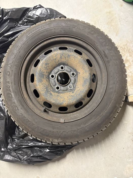 Зимни гуми с джанти Dunlop Winter Sport 5 195/65/15 DOT3424