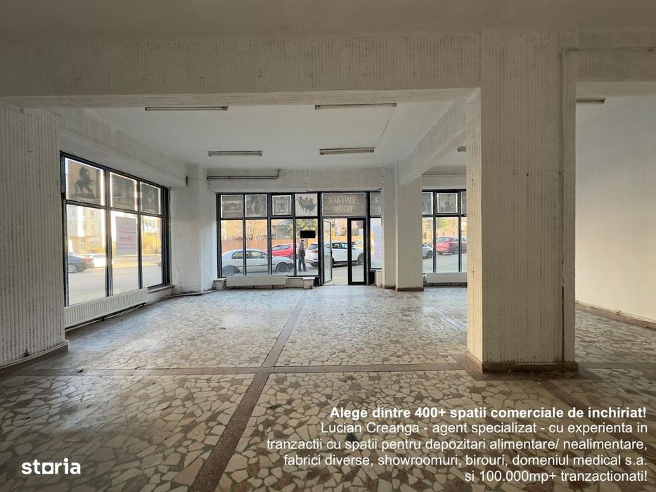 Spatiu comercial semicentru spre aeroport, 101mp