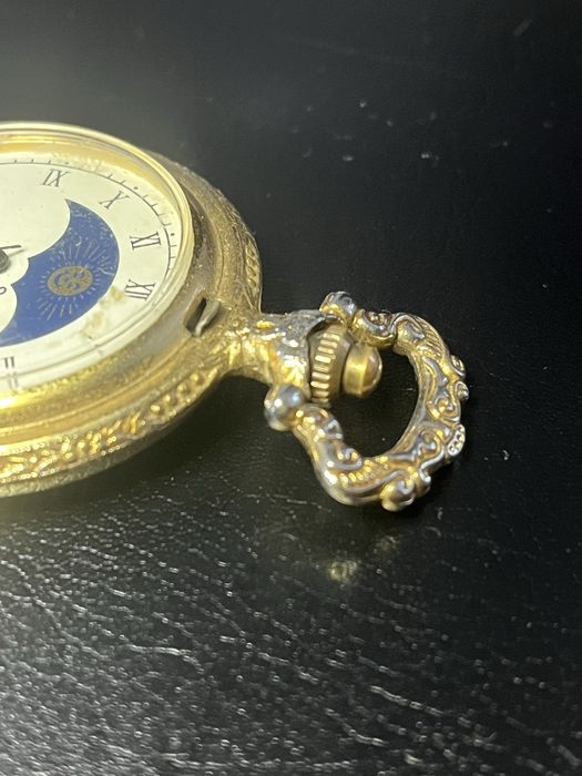 Ceas de buzunar Santec Japan - Hunter Vitange - Model pescar - Functioneaza!!