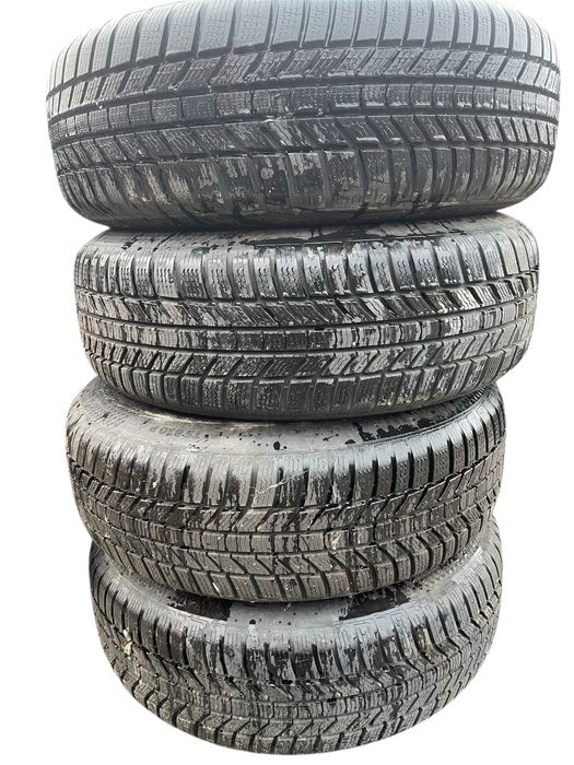 Set jante aliaj originale BMW X3 F25 cu anvelope de iarna