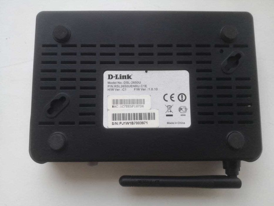Маршрутизатор D-Link DSL-2650U