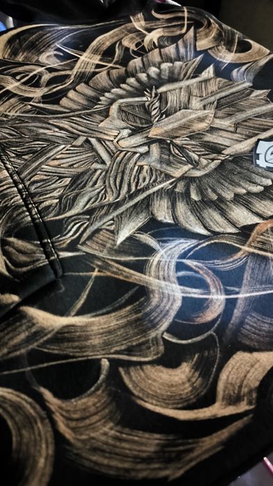 Роспись одежды гипохлоритом натрия(отбеливателем)